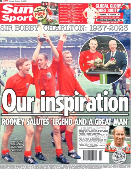 Sun Sport – Sir Bobby Charlton – Our hero 