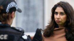 Suella Braverman: Jeremy Hunt refuses to back protest claims