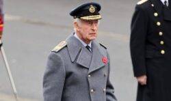 King Charles, Prince William and Kate lead Remembrance Sunday service at the Cenotaph