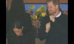 Prince Harry’s hilarious dance at ice hockey game leaves everyone saying the same thing