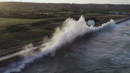 Storm Ciarán: England and Channel Islands prepare for disruption