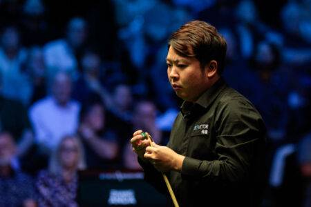 Zhang Anda trying not to think about Ronnie O’Sullivan challenge at International Championship