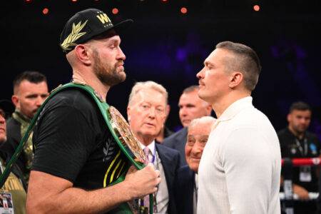 ‘I will be sure when I’m in the ring’ Oleksandr Usyk reveals fresh doubts over Tyson Fury fight in February