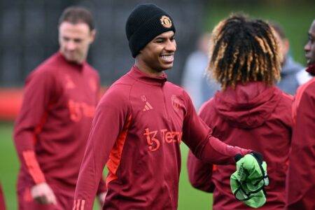 Marcus Rashford returns to Manchester United training ahead of Copenhagen clash