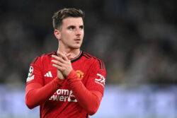 Erik ten Hag explains why Mason Mount has been dropped from his Manchester United side