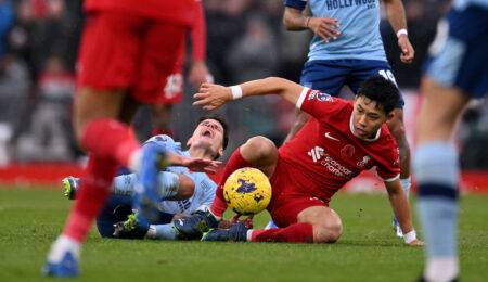 ‘It is a clear red!’ – Thomas Frank slams VAR for not sending off Liverpool star during win over Brentford