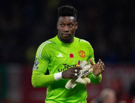 Andre Onana confident he’ll pass late fitness test to face Everton