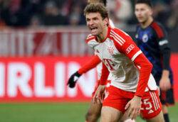 Thomas Muller says moment his Bayern teammate ‘hunted Arsenal star like a dog’ helped change their season