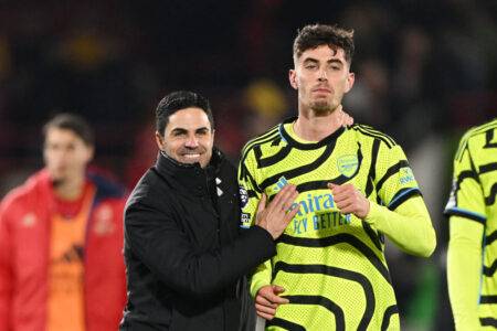 Mikel Arteta responds to Germany’s Kai Havertz left-back experiment