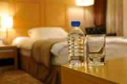 Flight attendant – Always throw a water bottle under hotel beds