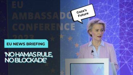 Von der Leyen Unveils Five Principles for Gaza in Future: No Hamas Rule, No Blockade