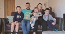 Family ousted from ‘dangerous’ home for Christmas after wall fell in