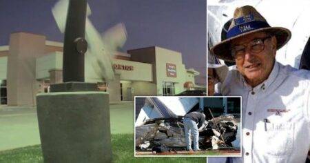 Plane crashes outside mall killing elderly pilot flying to family Thanksgiving