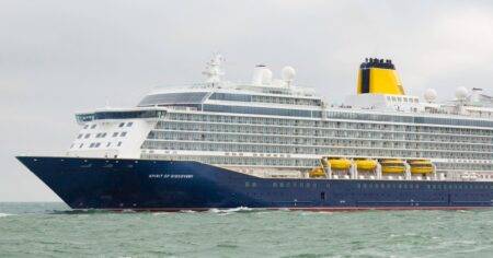 At least 100 British holidaymakers injured after cruise ship hits storm