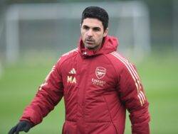 Arsenal star returns to training ahead of Brentford Premier League clash