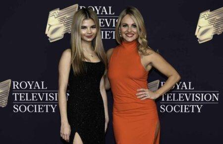 Absolute doubles! Tina O’Brien steps out for glam night with fellow soap star teen daughter