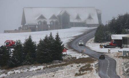 Yellow warning for snow and ice issued as ‘Arctic blast’ cold snap continues