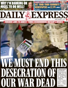 Daily Express – We must end this desecration of our war dead 