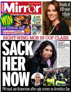 Sunday Mirror – Sack Her Now