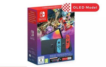 Nintendo Switch OLED Mario Kart bundle now less than £300 at selected retailers in Black Friday sale