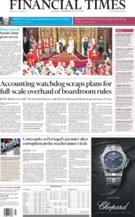 Financial Times – Accounting watchdog scraps plans for full-scale overhaul of boardroom rules