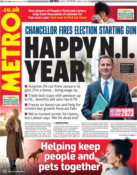 Metro – Happy NI Year 