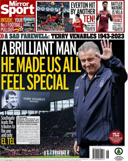 Mirror Sport – A Brilliant Man … He Made Us All Feel Special 