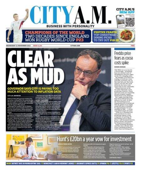 CITY AM – Clear As Mud 