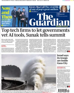 The Guardian – Top tech firms to let governments vet AI tools, Sunak tells summit 