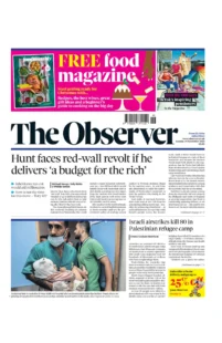 The Observer – Hunt faces red wall revolt if he delivers ‘a budget for the rich’ 