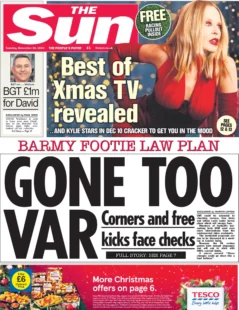 The Sun – Gone Too VAR 