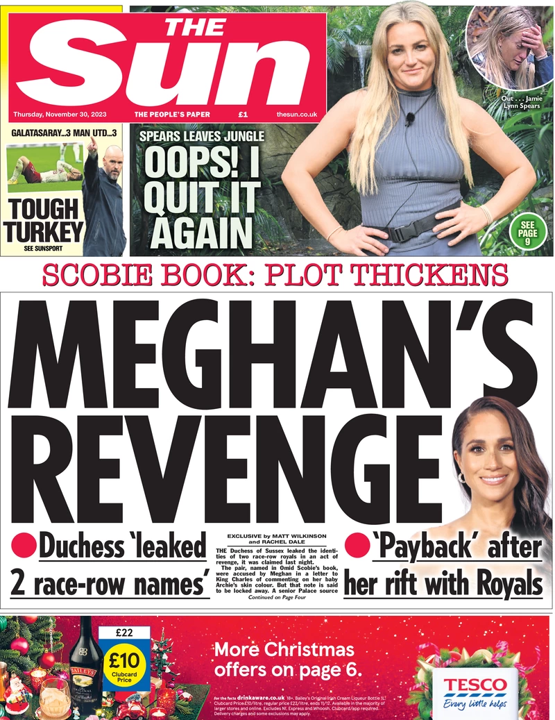 The Sun - Meghan’s Revenge