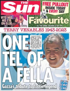 The Sun – One Tel of a fella 