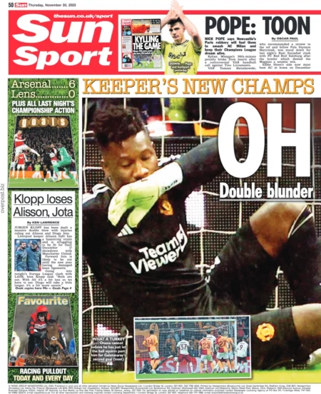 Sun Sport – Keeper’s Double Blunder 