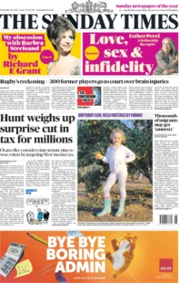 The Sunday Times – Hunt weighs up surprise cut in tax for millions 