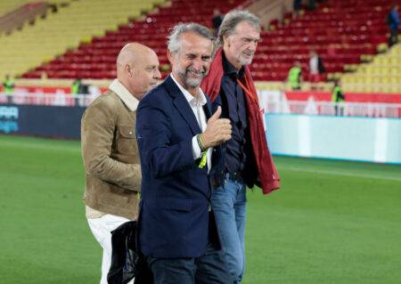 Sir Jim Ratcliffe’s top team Sir Dave Brailsford and Jean-Claude Blanc meet Manchester United executives at Old Trafford