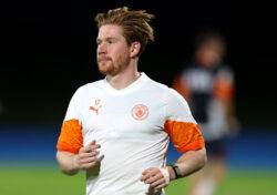 Manchester City star Kevin de Bruyne returns to training ahead of Club World Cup after four months out injured