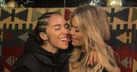 Christine McGuinness cuddles up to Chelcee Grimes and shares powerful message