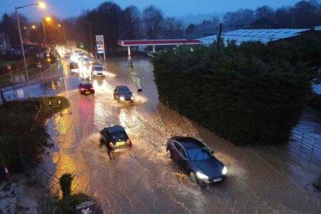 Cloudy skies and unsettled weather amid more than 250 flood warnings and alerts