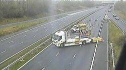 Pedestrian dies following crash that closed M4 overnight