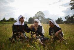 Group of fake nuns sit around smoking weed and we’re just here for the pictures