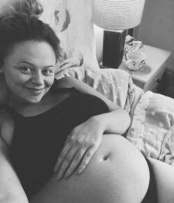 Emily Atack is pregnant with her first child