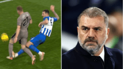 Ange Postecoglou slams VAR for not sending off Brighton star during Tottenham defeat