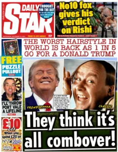 Daily Star – They Think It’s All Combover 