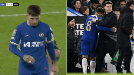 Mauricio Pochettino gives update on Enzo Fernandez after Chelsea star came off after 32 minutes against Newcastle