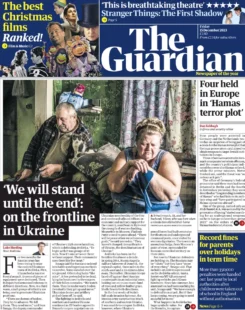 The Guardian – ‘We will stand until the end’ on the frontline in Ukraine 