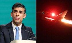 Rishi Sunak explains why RAF strikes on Houthi rebels in Yemen was act of ‘self-defence’