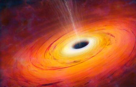 Gaping black hole is much bigger than it should be and has gone on a rampage