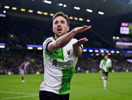 Liverpool star Diogo Jota speaks out on Arsenal’s surprise slump