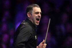 Ronnie O’Sullivan blasts ‘disgusting’ Alexandra Palace: ‘I can’t wait to get out of here’